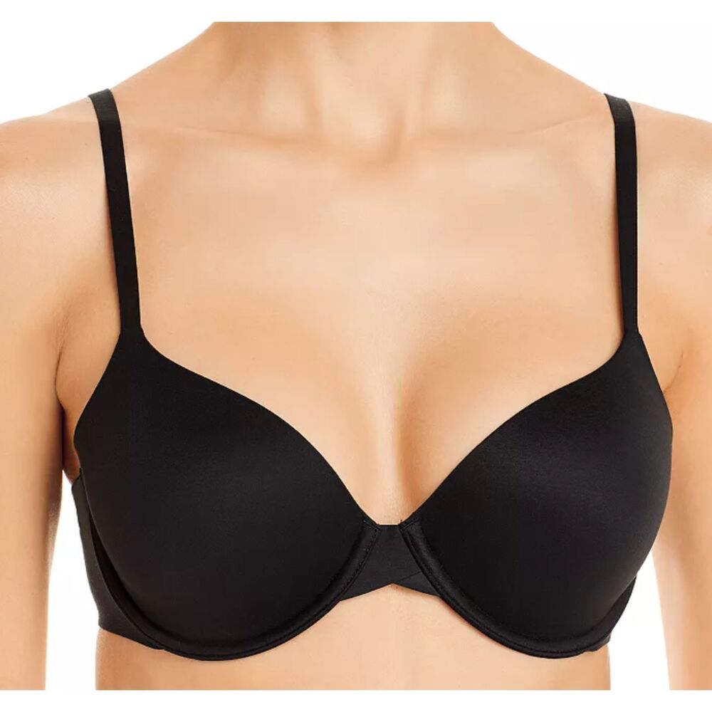 NWT Calvin Klein Perfectly Fit Full Coverage T-Shirt Black 34DDD Bra